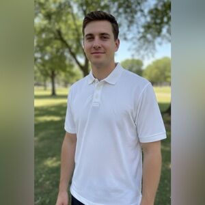 Dockers Crisp White Polo Shirt